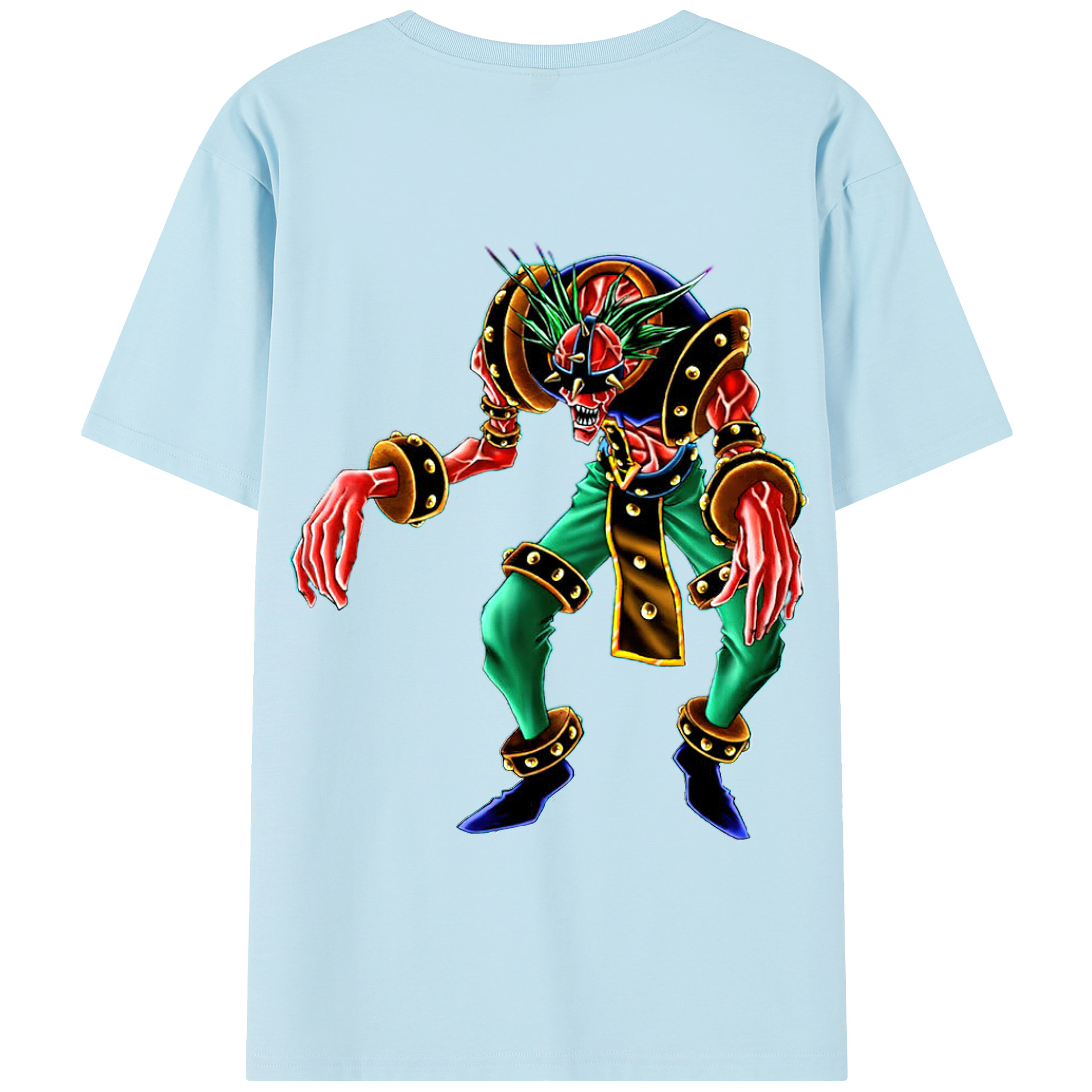 （画像用） 遊☆戯☆王 Yu-Gi-Oh! 綿100％半袖Tシャツ（背面プリント）